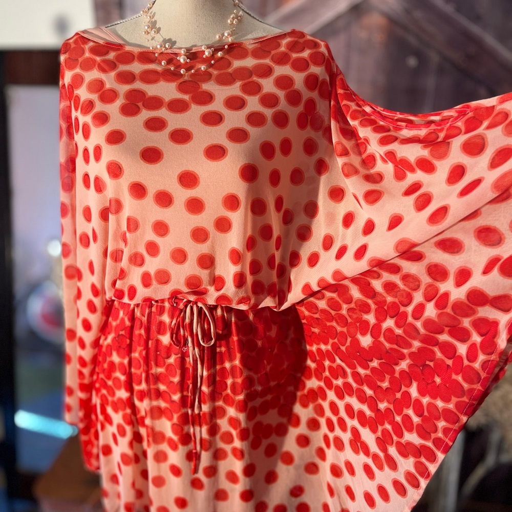 BCBG Butterfly,  Cold Shoulder Dress. - Picture 3 of 7